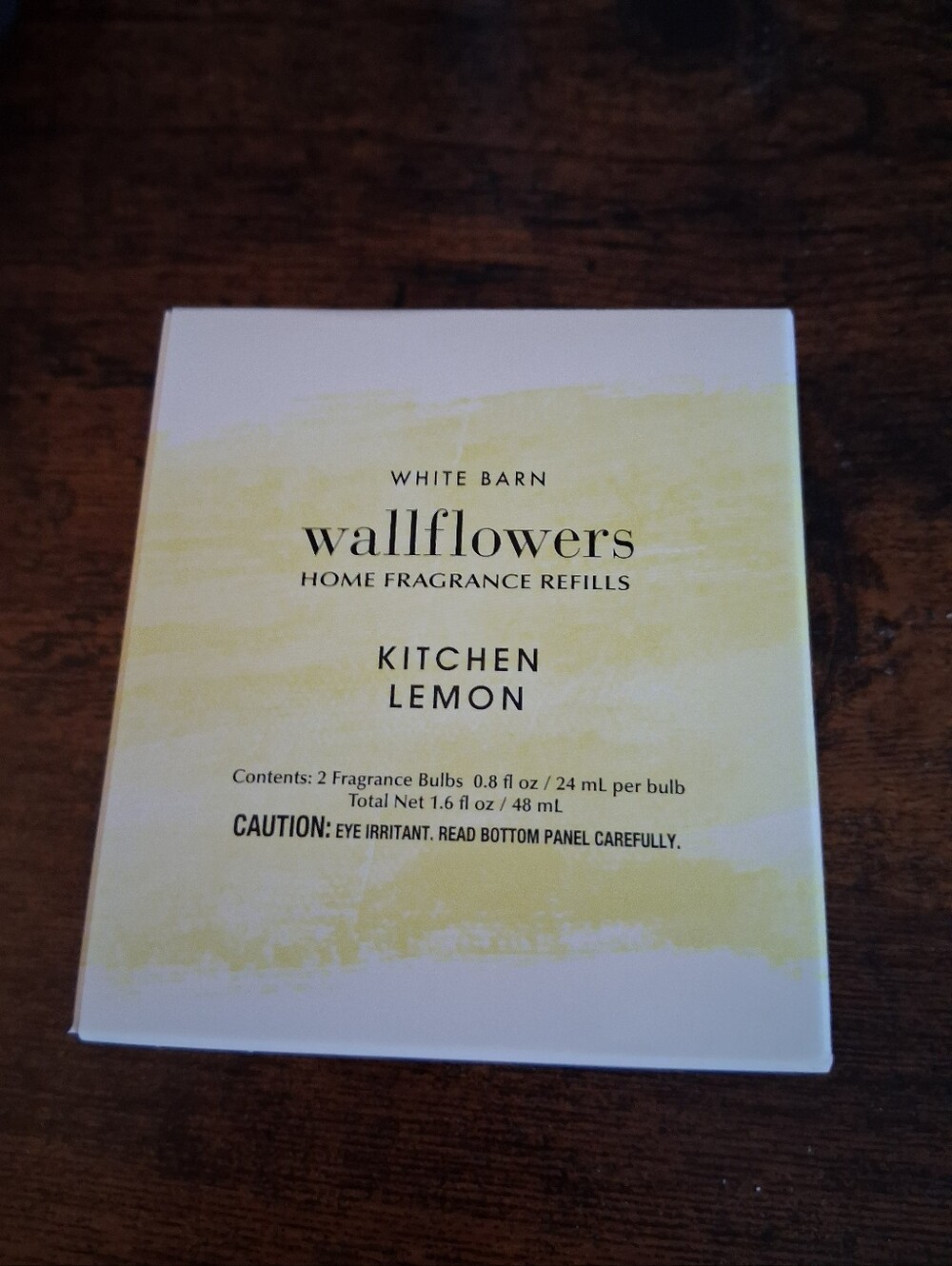 Bath & Body Works 2 NEW Wallflower Refills pack of 2 Kitchen Lemon NIB